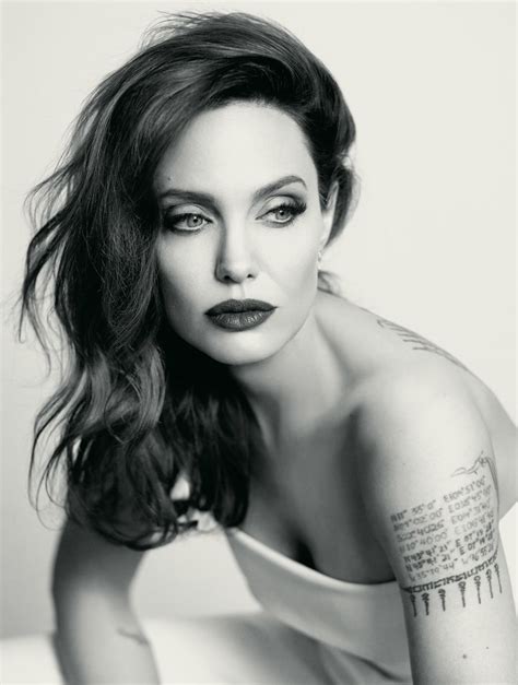 Angelina Jolie   Photoshoot for Mon Guerlain 2018