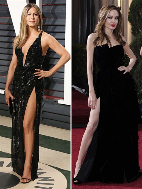 Angelina Jolie VS. Jennifer Aniston’s Slit — Whose Oscars ...