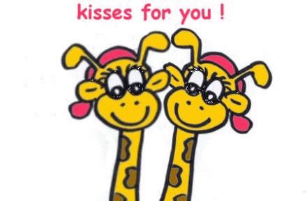 Animated Hugs And Kisses Emoticon