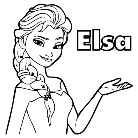 Anna Para Colorear Para Frozen Con Google Imagenes De Elsa ...