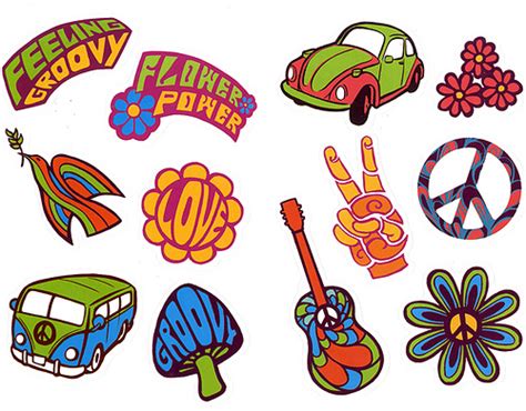 Años 60: Iconos para Imprimir Gratis. | Ideas y material ...