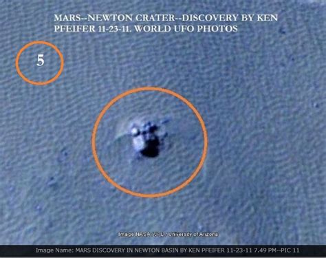 ANOTHER DISCOVERY ON MARS BY KEN PFEIFER | WORLD UFO ...