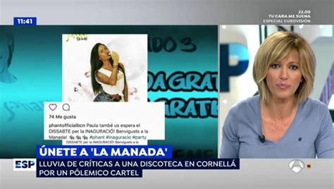 ANTENA 3 TV | Susanna Griso se pronuncia ante el polémico ...