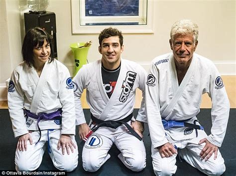 Anthony Bourdain and his MMA fighter wife Ottavia Busia ...