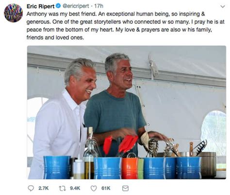 Anthony Bourdain suicide: Eric Ripert who ‘discovered chef ...