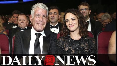 Anthony Bourdain supports his girlfriend and takes aim at ...