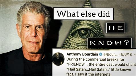 Anthony Bourdain was Exposing the Illuminati  Video ...