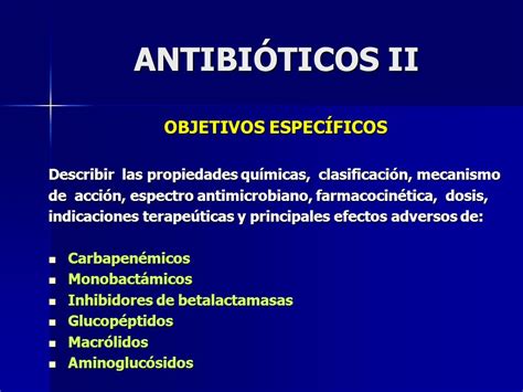 ANTIBIOTICOS II PROF. ENMA TINEO.   ppt video online descargar