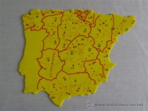 antigua plantilla mapa político de españa   de   Comprar ...