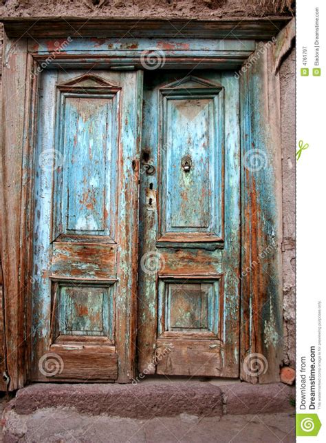 Antique door stock image. Image of deteriorated, door ...