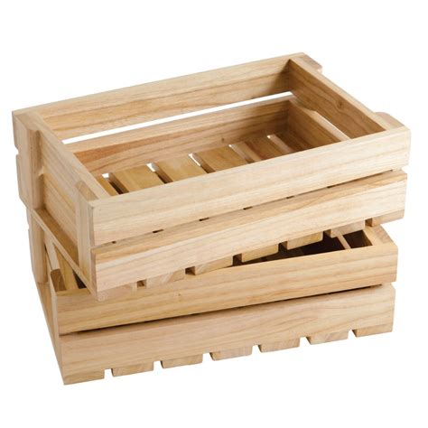 Antique Wood Fruit Crates Small Box   Buy Small Plain Wood ...