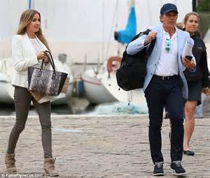 Antonio Banderas checks out Nicole Kimpel after Monaco ...