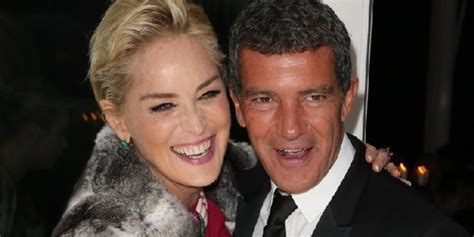 ¿Antonio Banderas y Sharon Stone iniciaron un romance ...