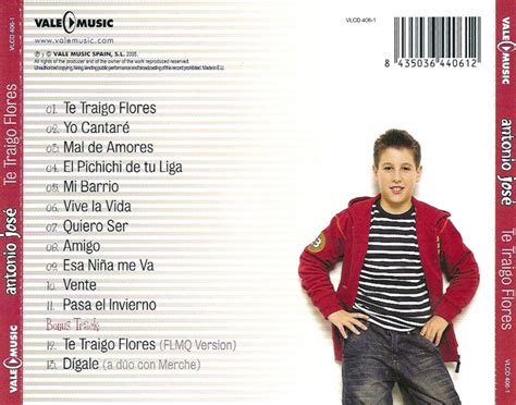 Antonio Jose   album Te Traigo Flores @ kids music