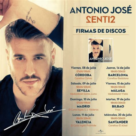 Antonio José Presenta Nuevo Disco, SENTI2 | Musica