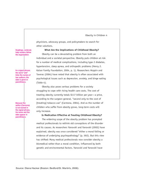 APA Research Paper Example Free Download