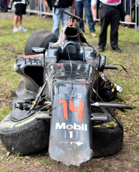 Aparatoso accidente de Fernando Alonso