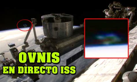 Aparece un OVNI en DIRECTO sobre la ISS y NASA lo censura ...