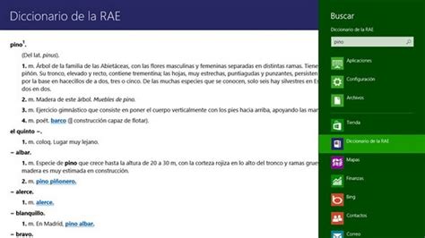 Aplicacion de Real Academia Española para Windows 8   Lo ...