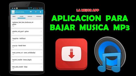 Aplicación Para Bajar Música MP3 | En Tu CELULAR ANDROID ...