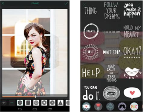 Aplicación para editar fotos gratis en Android KiwiCamera ...