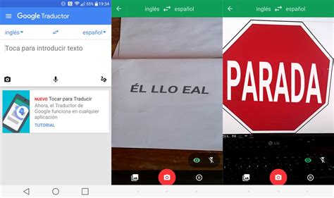Aplicaciones para traducir texto con la cámara del móvil