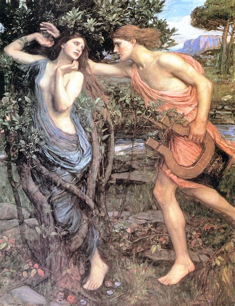 Apollo and Daphne_1908 by J.W.Waterhouse | The Artist s ...