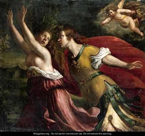 Apollo And Daphne   Florentine School   WikiGallery.org ...