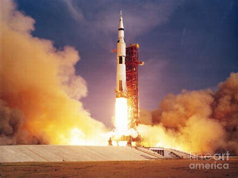 Apollo II Launch Photograph by Nasa