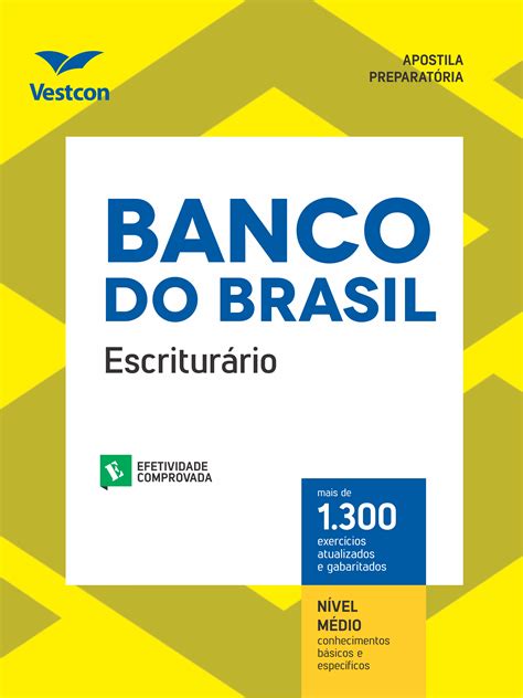 Apostila Banco do Brasil   Escriturário   Editora Vestcon
