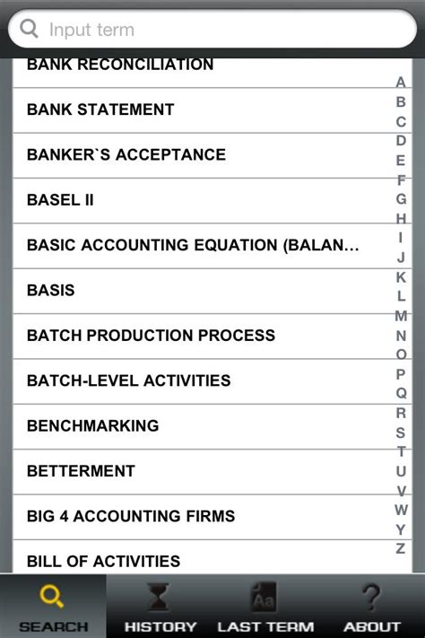 App Shopper: Dictionary of Accounting Terms   All ...