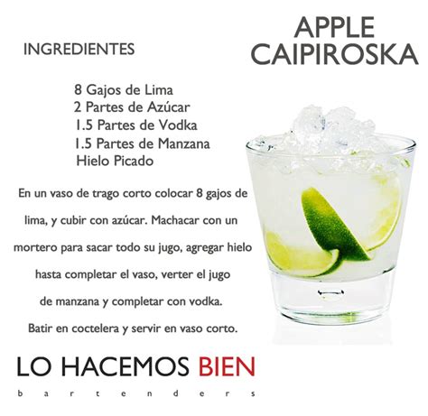 Apple Caipiroska   Festejá con Estilo! de LO HACEMOS BIEN ...