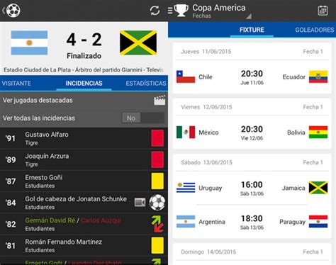 Apps Android para ver resultados deportivos   Kabytes