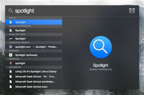 Aprenda a usar Spotlight Búsqueda de Mac OS X como un ...