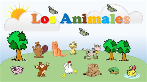 Aprende los nombres de los animales – Video educativo para ...