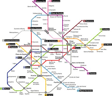 Archivo:Madrid Metro 1986 1994.svg   Wikipedia, la ...