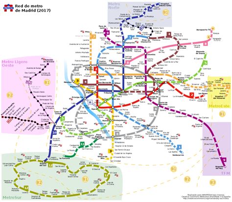 Archivo:Red de metro de Madrid.svg   Wikipedia, la ...