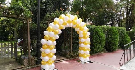 Arcos de globos para bodas y decoraciones con globos en Zamora