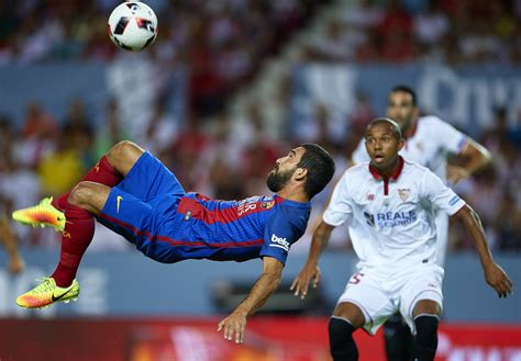 Arda Turan Photos Photos   Sevilla FC vs FC Barcelona ...