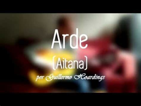 Arde  Aitana    Karaoke, letra, acordes, guitarra   YouTube