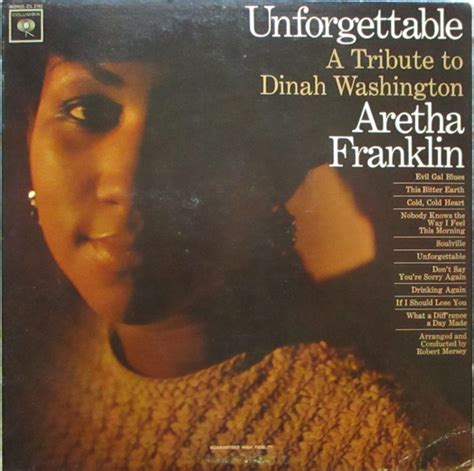 Aretha Franklin   Unforgettable   A Tribute To Dinah ...