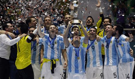 Argentina campeón Mundial de Fútsal Colombia: ¡Argentina ...
