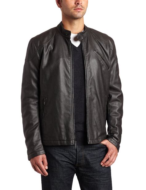 Arrow Men’s Leather Moto Jacket