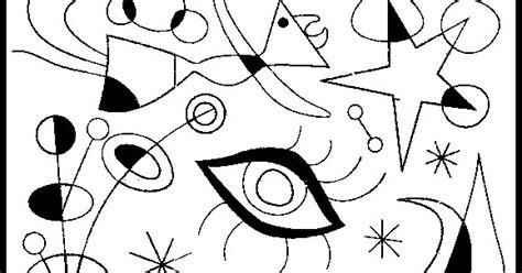 Arte para niños: Obras famosas de Joan Miró para pintar o ...