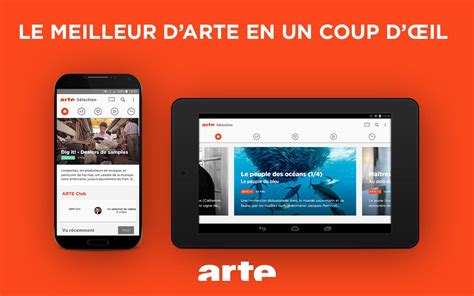 ARTE TV – Streaming et Replay – Applications Android sur ...