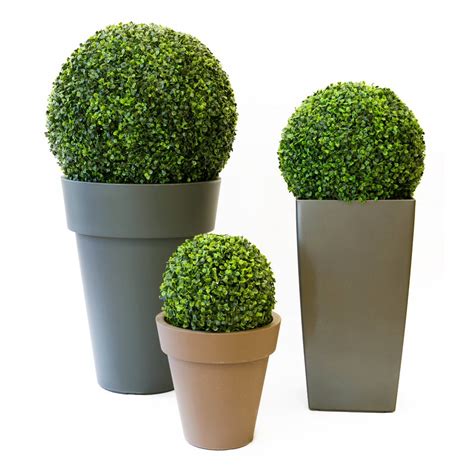 Artificial Boxwood Ball From Evergreen Direct