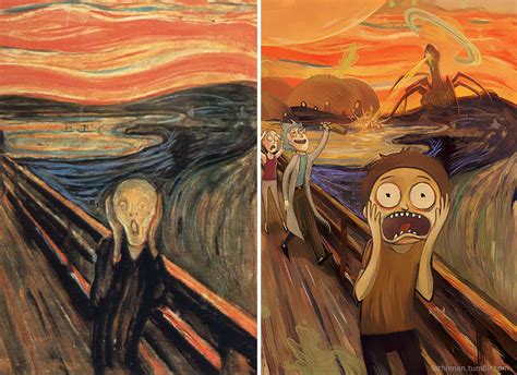 Artist Gives Famous Paintings Geeky Cartoon Makeovers ...