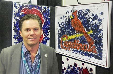 Artist Tim Raines — really, that’s his name — paints ...
