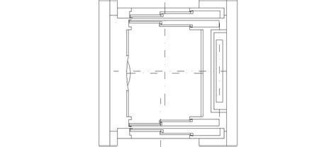 Ascensor doble puerta dwg – Hydraulic actuators