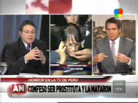 Asesinato en Perú por un reality show  América Noticias ...